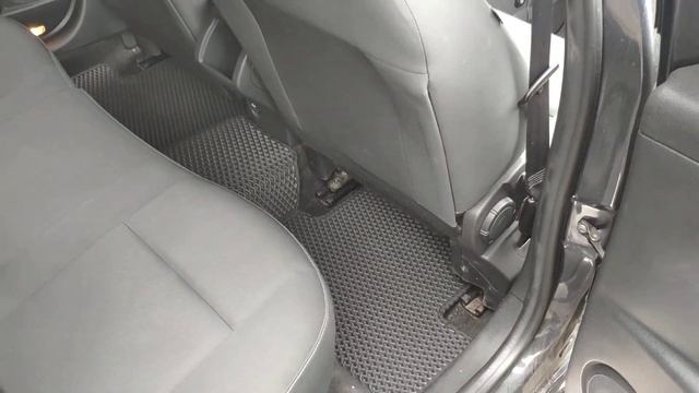 EVA коврики Renault Megane 3 Обзор Примерка\ Eva carpets review смотреть онлайн