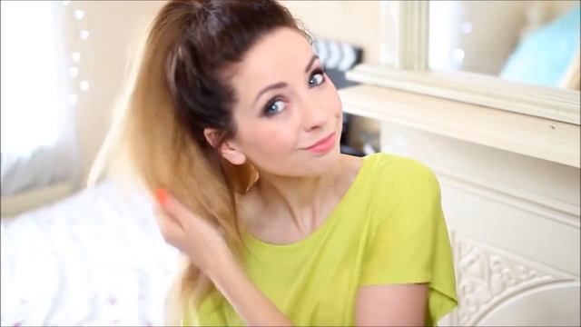 How To: My Quick and Easy Hairstyles | Zoella| НА РУССКОМ смотреть онлайн