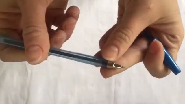 Ручка шариковая синяя смотреть онлайн