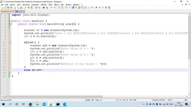 Java Calculator | if else if in Java | If else if ladder in Java | If else if смотреть онлайн