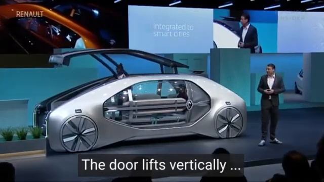 Такси будущего EZ-GO by Renault смотреть онлайн