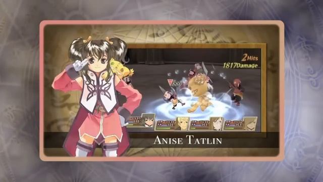 Tales of the Abyss - N3DS - GamePlay video: Anise Tatlin смотреть онлайн