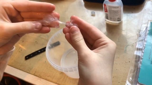 Как сделать прозрачного лизуна без тетрабората натрия. смотреть онлайн