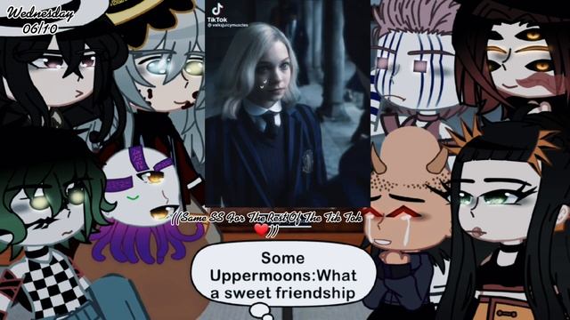?Uppermoons React To Wednesday [01/01][No Ships Between The Demons!!]? смотреть онлайн