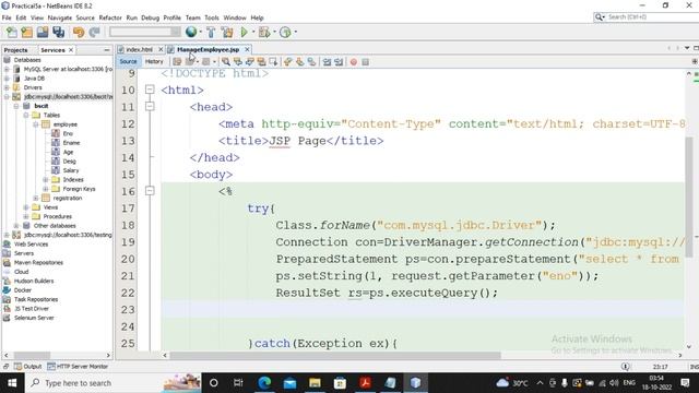 TYBSC IT Sem 5 Enterprise Java Practical 5-A | Implement the following JSP JSTL and EL Applications смотреть онлайн