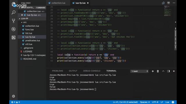 Lodash in Lua смотреть онлайн