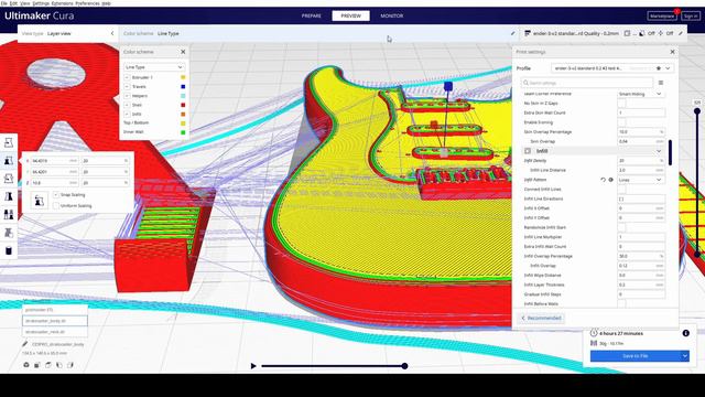 A Cool 3D Printed Guitar free on thingiverse смотреть онлайн