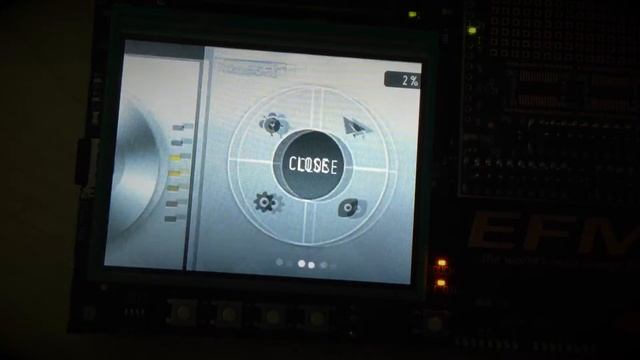Cool 3.5 inch GUI on the ARM Cortex-M3 EFM32 Giant Gecko смотреть онлайн