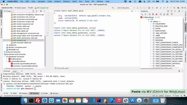 #16.b - SYS_GUID (aka UUID) | BELAJAR RDBMS ORACLE 18C смотреть онлайн