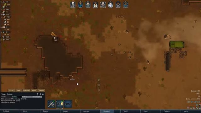Rimworld Alpha 16 - No Time To Readjust As Another Colonist Bites The Dust! - Rimworld Gameplay