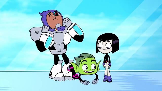 Teen Titans Go! Россия | Видя Рэйвен ноги в первый раз | DC Kids смотреть онлайн