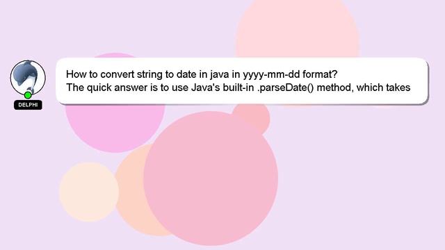 How to convert string to date in java in yyyymmdd format? смотреть онлайн