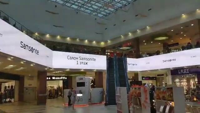 Samsonite промо в торговом комплексе Золотой Вавилон Ростокино (Москва) смотреть онлайн