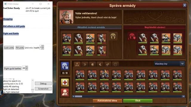 Forge of Empires helper - autobattles demo смотреть онлайн