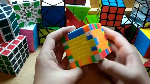 Сборка кубика Рубика 8х8. Часть 5 - сборка третьих пар рёбер смотреть онлайн