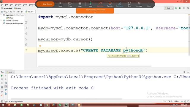 DATABASE CONNECTION IN PYTHON (PART 1) |PYTHON APP DEVELOPMENT COURSE | DATACOM IT INSTITUTE смотреть онлайн