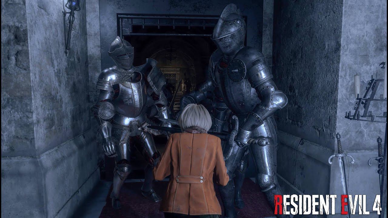 «РЫЦАРИ И ЭШЛИ» ⚔️ Фамильный герб Салазара Resident Evil 4 Remake (2023) PC | «Обитель зла 4»