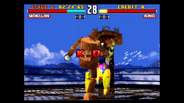 Tekken 3 (PlayStation) Arcade Mode as Mokujin смотреть онлайн