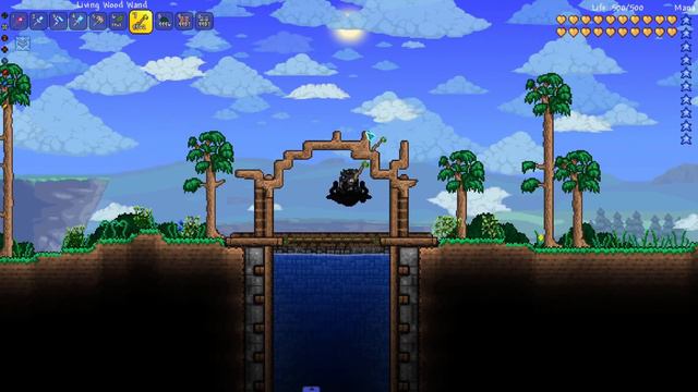 Better Looking Fishing Ponds | Terraria Build Tips смотреть онлайн
