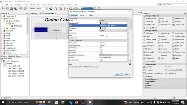 How to set background color of a button in Java GUI? | සින්හල смотреть онлайн