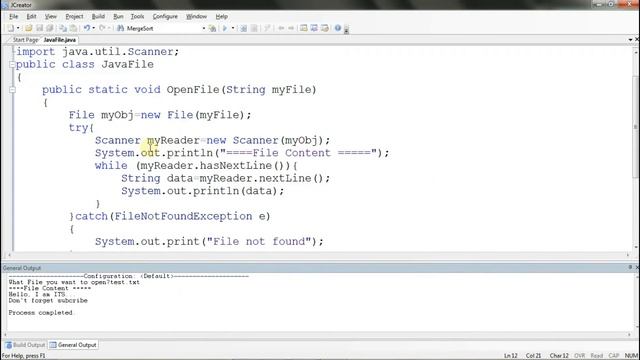 FILE HANDLING IN JAVA | READ FILE AND GET FILE INFORMATION | JAVA TUTORIALS FOR BEGINNERS смотреть онлайн