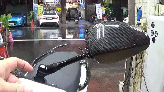 ☆麥可倉庫機車精品☆【SIMOTA 碳纖維 水滴型 照後鏡 藍鏡款】超輕量、超值感，多款車型都可以裝 影片二~~~歡迎分享~~~ смотреть онлайн
