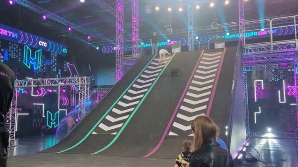 Спортивное шоу «Суперниндзя.Дети»