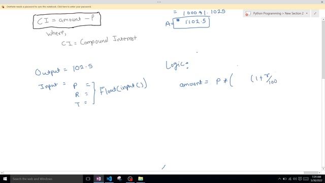 Python Program for Compound Interest | Calculate Compound Interest in Python смотреть онлайн
