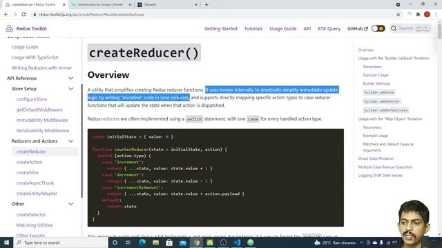 Redux Toolkit(Tamil) - createReducer - Day 2 смотреть онлайн