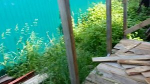 Строю сарай своми руками из старого материала. Сарай 6х4 метра.
