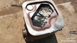 Удаление катализатора на Шакмане