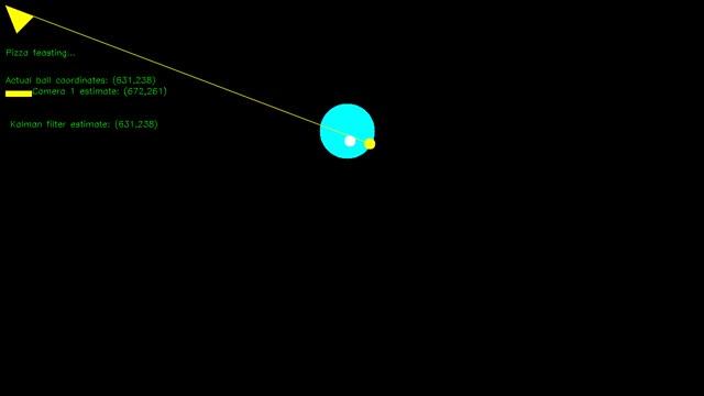 Kalman Filter Position Estimation -- 1 Camera смотреть онлайн