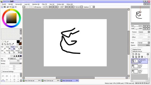 Гайд на Paint Tool SAI смотреть онлайн