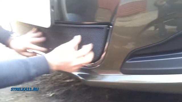 Защита радиатора для CITROEN C4 SEDAN (Черный) - Strelka11.ru