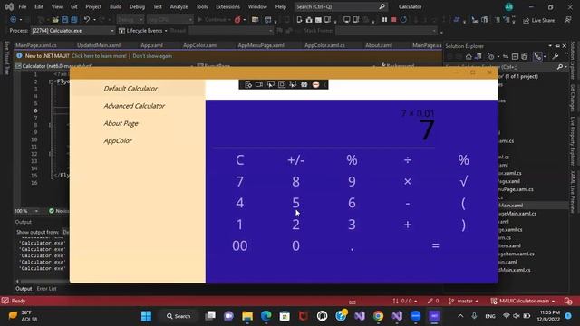 MAUI Calculator смотреть онлайн