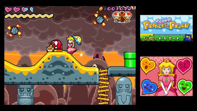 24. (Native 60 FPS DS) Fury Volcano 4-5 - Super Princess Peach смотреть онлайн