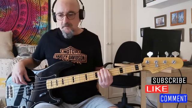 Gary Moore - Still Got The Blues (bass cover 26/8/2021) смотреть онлайн