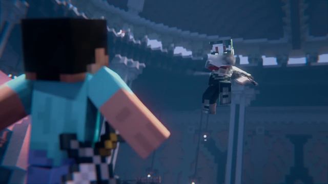 004. HEROBRINE VS STEVE - Alex and Steve Adventures (Minecraft Animation) смотреть онлайн