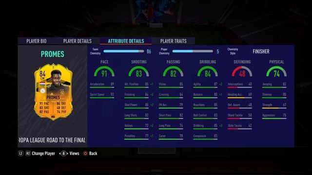 INSANE CARD! 84 RTTF PROMES PLAYER REVIEW | FIFA 21 смотреть онлайн