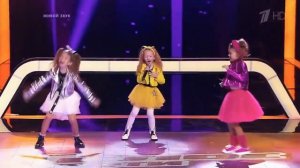 TAISIYA SKOROMOKHOVA, AGNIA ANDREEVA & ANGELINA ARIEL SING "DANCE MONKEY"  VOICE KIDS RUSSIA 2021