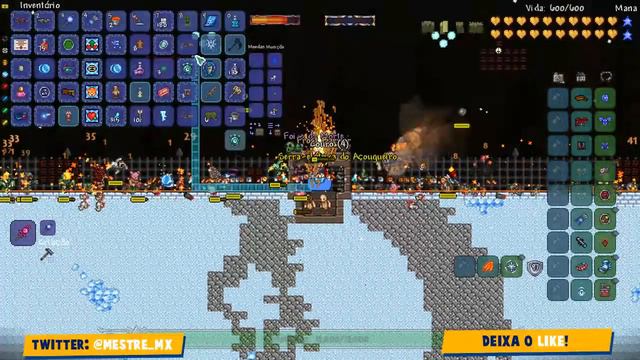 FAZENDO TODAS AS ARENAS DO MAPA! Terraria Calamity - Saga do Pistoleiro #LIVE (Grinding + Building) смотреть онлайн