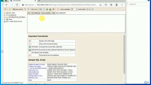 Download & Create Table in H2 Database смотреть онлайн