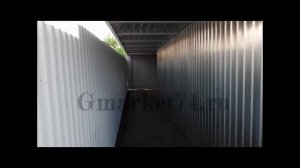 Сборно-разборный гараж с хозблоком и навесом.Металлический гараж из профнастила.Изготовление гараже