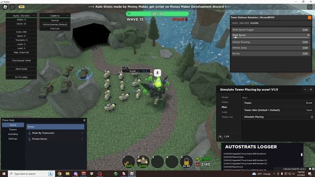 [?NEW] Tower Defense Simulator Script / Hack | BEST Auto Farm | Unlock Any Tower | *PASTEBIN 2023* смотреть онлайн
