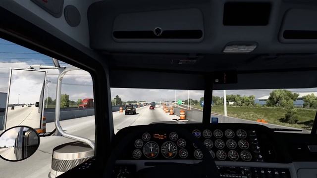 American Truck Simulator - Peterbilt 389X from Houston (TX) to San Antonio (TX) смотреть онлайн