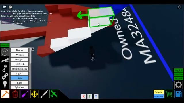 Small Cargo Ship | Tutorial Roblox Plane Crazy | Part 1 смотреть онлайн