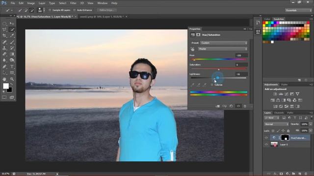 Change a specific color in Photoshop смотреть онлайн