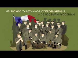 Сопротивление во Франции и его русские участники