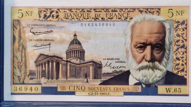 France 5 Franc Banknote
