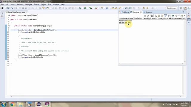 How to get the current time using now methods of Java 8 LocalTime Class? | Java 8 Date and Time смотреть онлайн